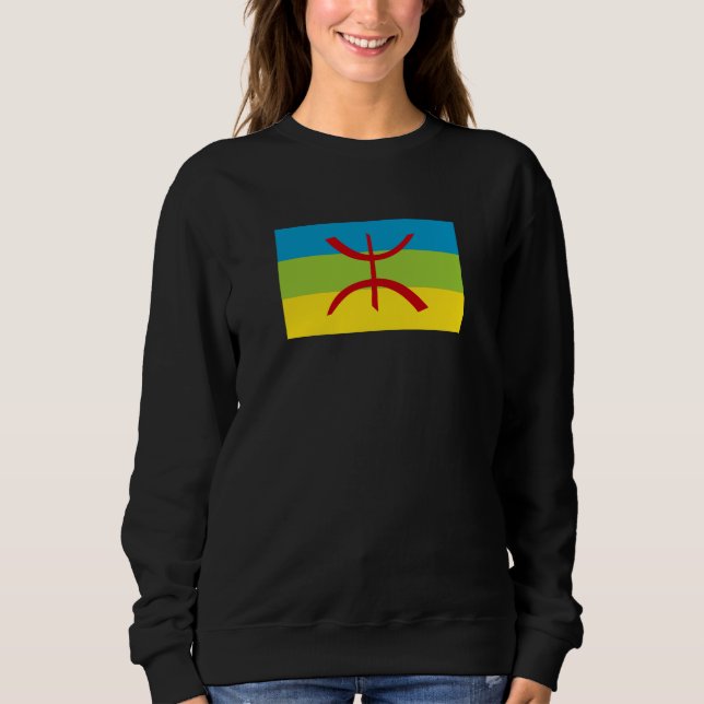 Camiseta Amazigh Flag Gift Berber Flag Kabyles (Frente)