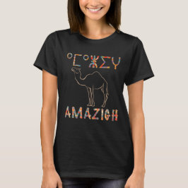 Camiseta Amazigh Kabyle Berber Tattoo símbolos tifinagart