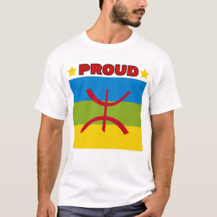 Camiseta Amazigh Kabyle Berber Tattoo símbolos tifinagart