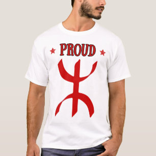 Camiseta Amazigh Kabyle Berber Tattoo símbolos tifinagart