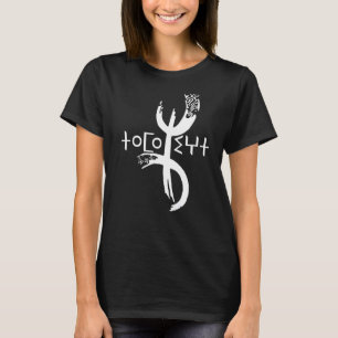 Camiseta Amazigh Yaz Tifinagh - Símbolo Da Liberdade Orgulh