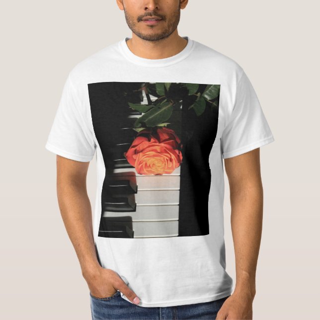 Camiseta Amazing Piano Artwork (Frente)