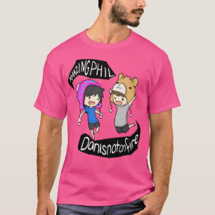 Camiseta Amazingphil E Danish notonfire