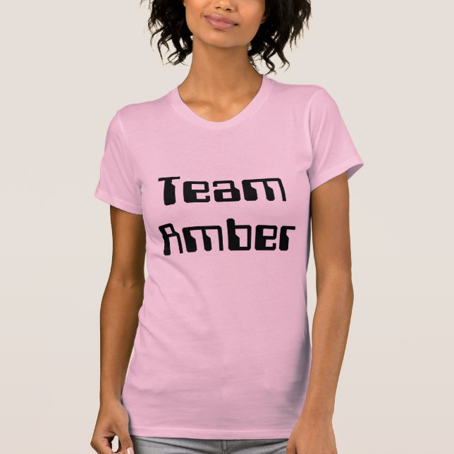 Camiseta Âmbar da equipe (Frente)
