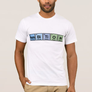 Camiseta Ambição feita dos elementos