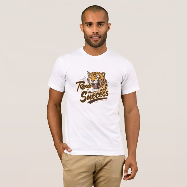 Camiseta Ambição selvagem - Rode seu caminho para o sucesso (Frente Completa)