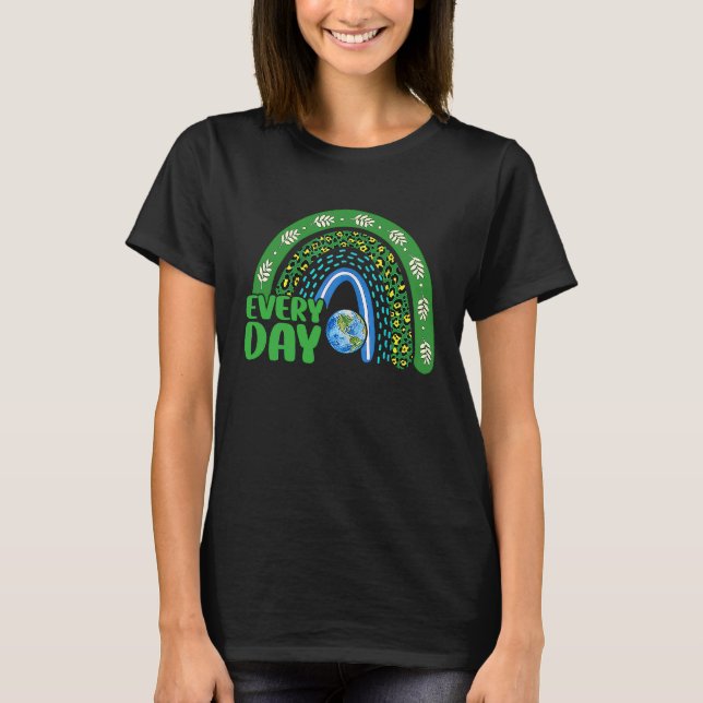 Camiseta Ambiental Dia da Terra Proteja Nosso Pla (Frente)