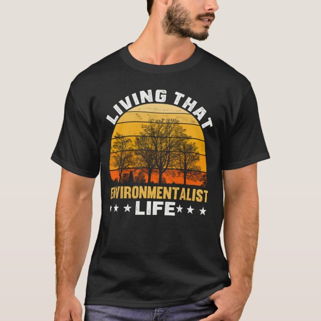 Camiseta Ambientalista| Presente para amantes da natureza (Frente)