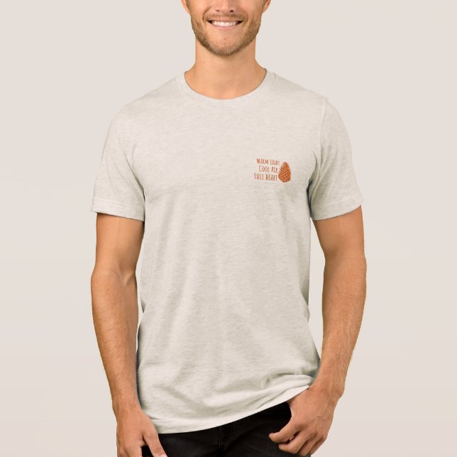Camiseta Ambiente Aconchegante de Outono (Frente)