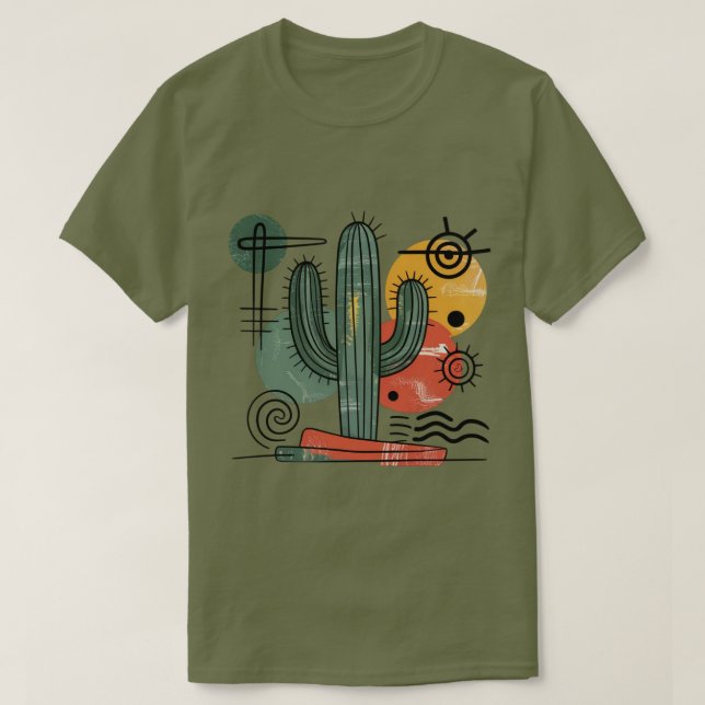Camiseta Ambiente Árido (Frente do Design)