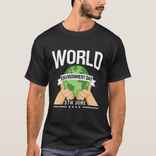 Camiseta Ambiente do Dia Mundial do Ambiente