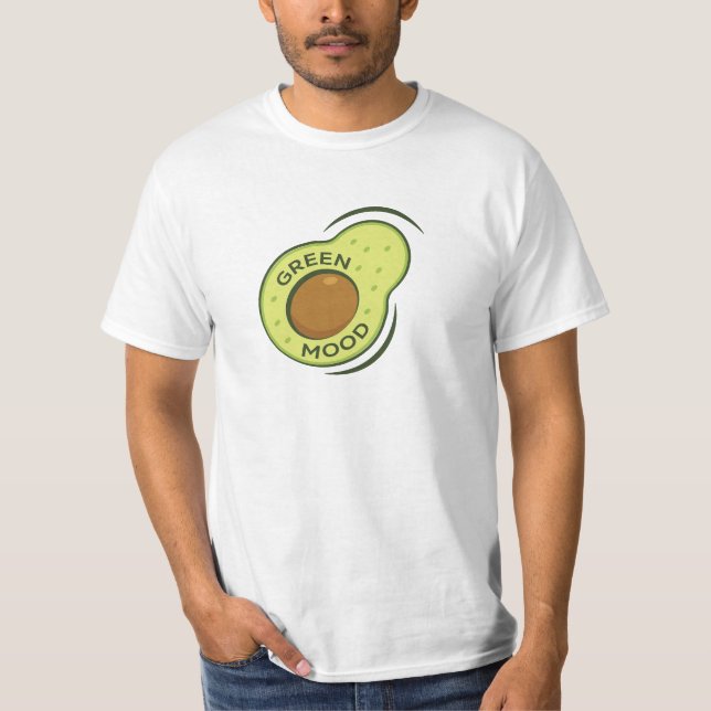 Camiseta Ambiente Verde Avocado Saudável (Frente)