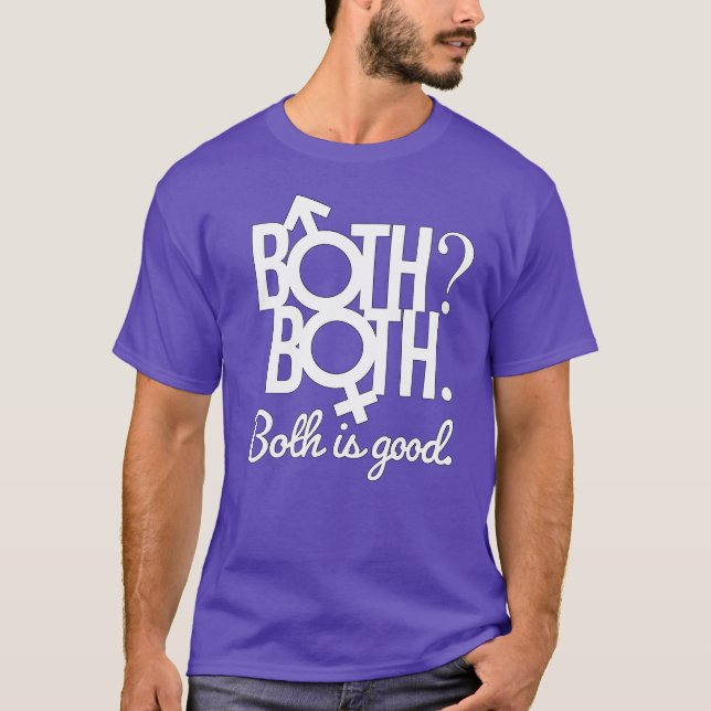 Camiseta Ambos. Ambos? Ambos é bom (Frente)