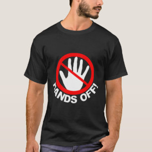 Camiseta (Ambos os lados) Mãos para o Protesto Engraçado Vi