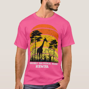 Camiseta Amboseli Parque Nacional Quênia África Prêmio Safa