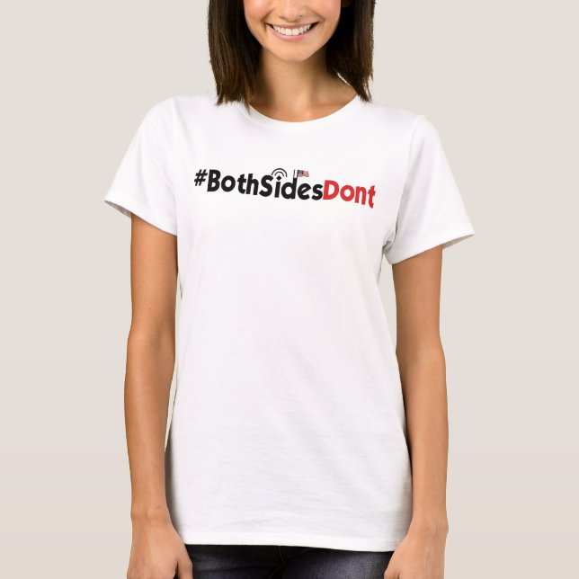 Camiseta #AmbosSidesDont - Bella+Canvas Tee Jersey Favorito (Frente)