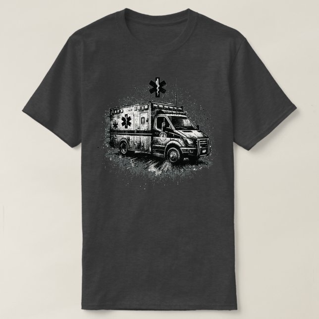 Camiseta Ambulância 13 (Frente do Design)