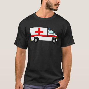 Camiseta Ambulância Ambulância do Controlador Ambulância Ec