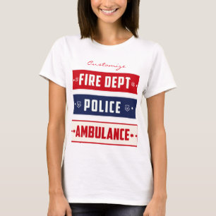 Camiseta Ambulância da Polícia de Fogo Thunder_Cove