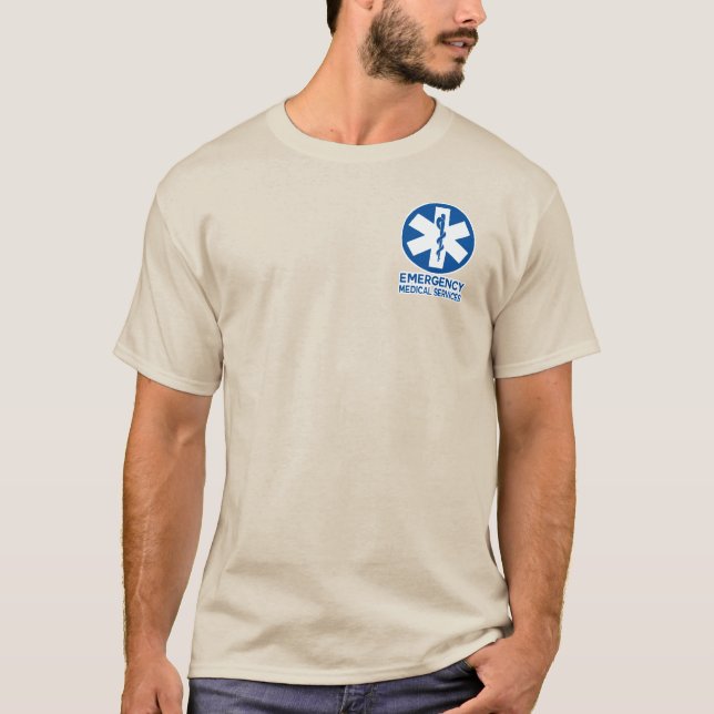 Camiseta Ambulância EMS (Frente)