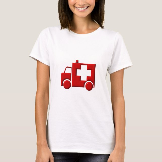 Camiseta Ambulância / EMT (Frente)