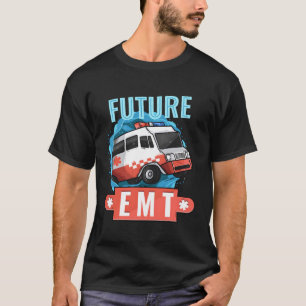 Camiseta Ambulância futura do Técnico Médico paramédico Emt