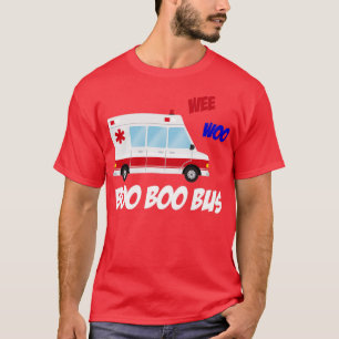 Camiseta Ambulância Paramédica EMT Primeiros Respondentes C