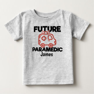 Camiseta Ambulância Personalizada Paramedica Futura