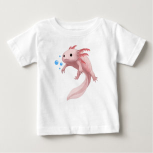 Camiseta Ambystoma Mexicanum Cute Axolotl adolescente bebê