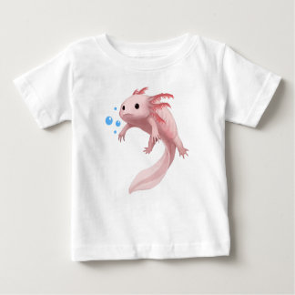 Camiseta Ambystoma Mexicanum Cute Axolotl adolescente bebê
