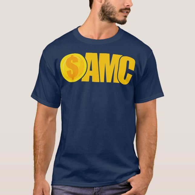 Camiseta AMC Funny Stony Trading significa Novelty Roupa po (Frente)