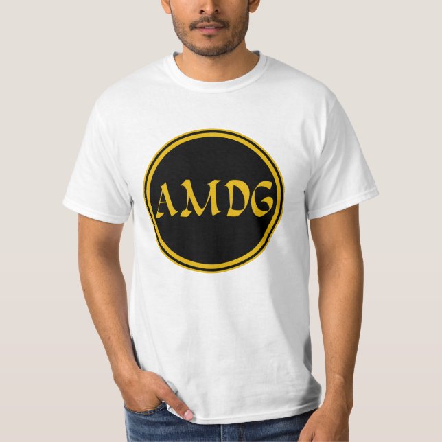 CAMISETA AMDG (Frente)