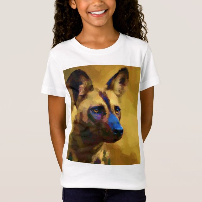 Camiseta Ame a Arte Canina Africana (Frente)