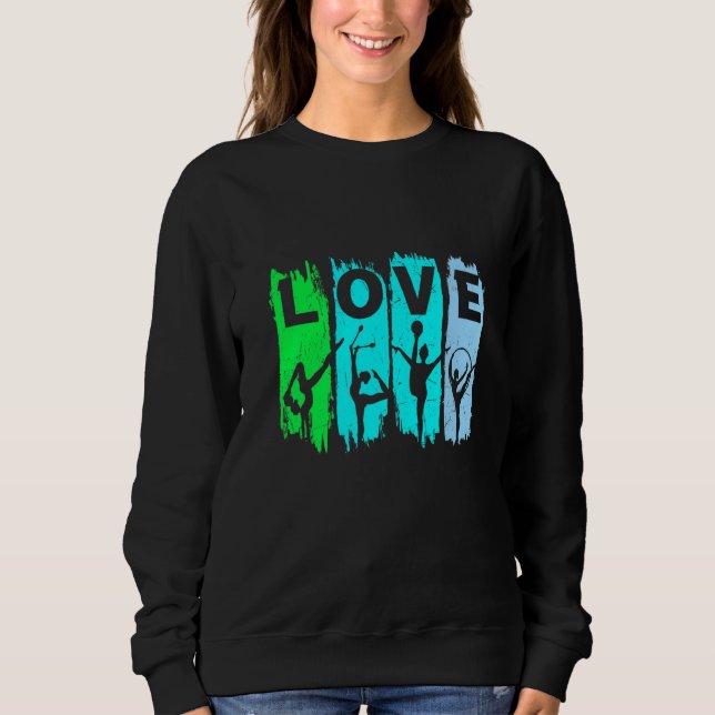 Camiseta Ame a ginástica Rítmica (Frente)