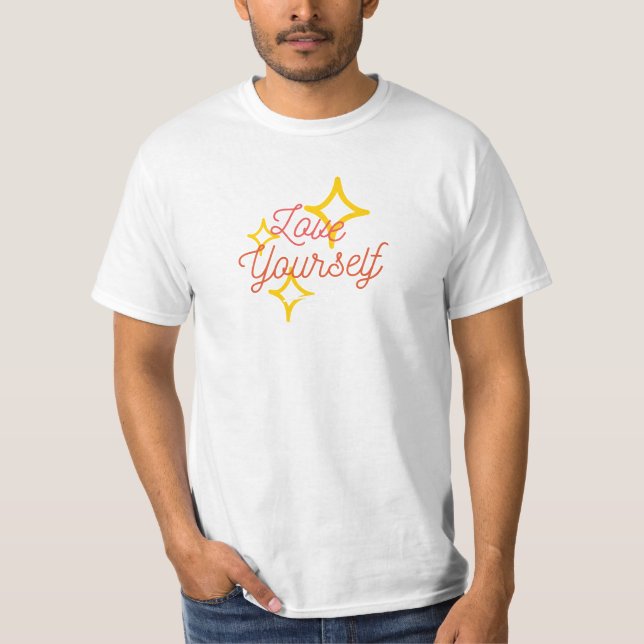 Camiseta ame a si mesmo (Frente)