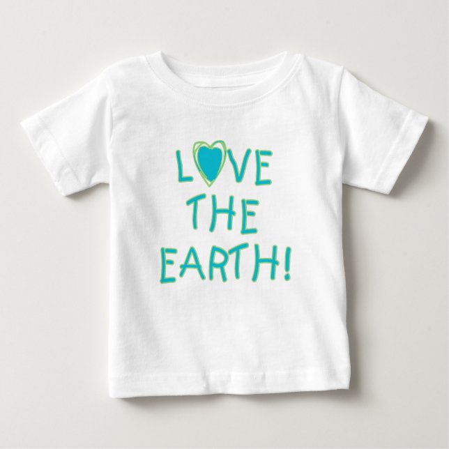 Camiseta Ame a terra ambiental (Frente)