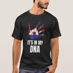 Camiseta Ame Camboja Está Na Minha Família Dna Cambojana
