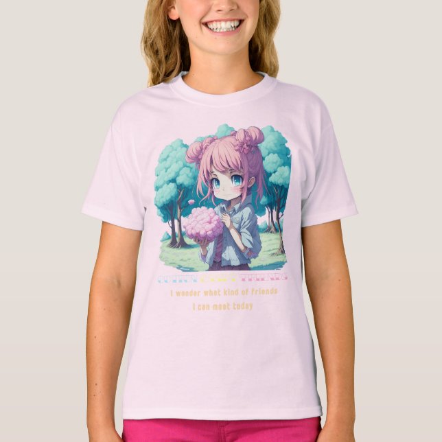 Camiseta Ame-chan :Cotton Candy Friends (Frente)