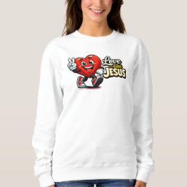 Camiseta Ame como JESUS - Coração - Cristão
