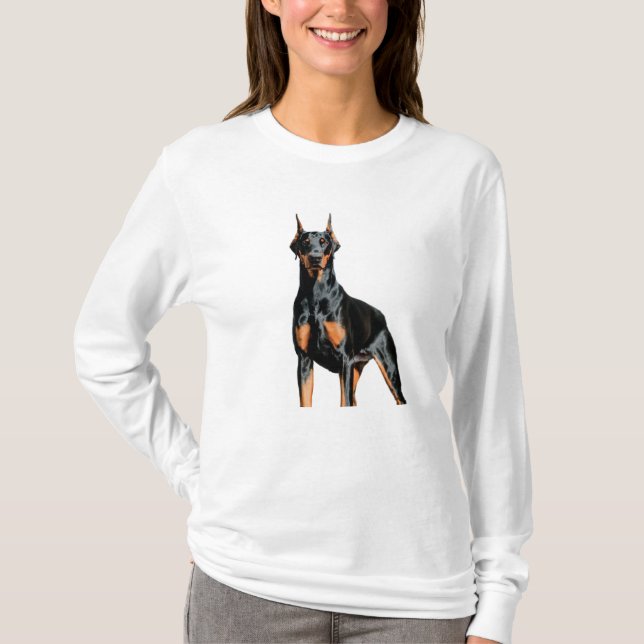 Camiseta Ame Doberman Dog (Frente)