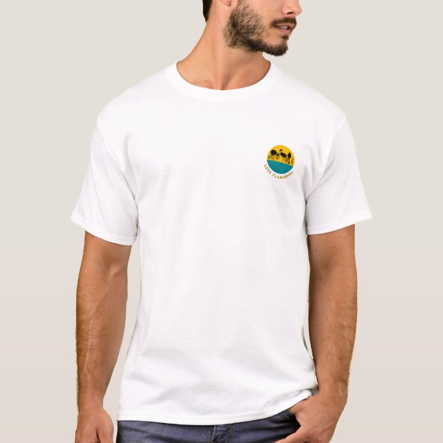 Camiseta Ame flamingos! (Frente)