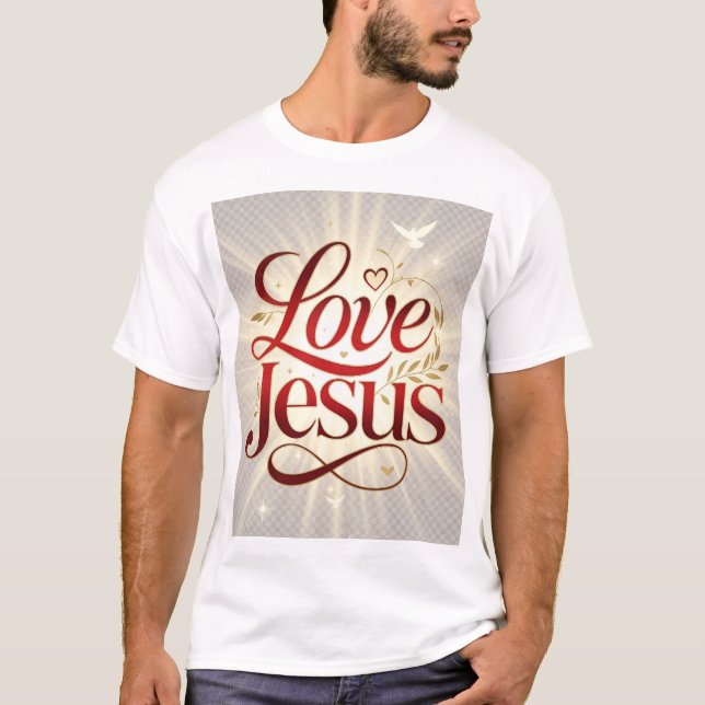 Camiseta Ame Jesus (Frente)