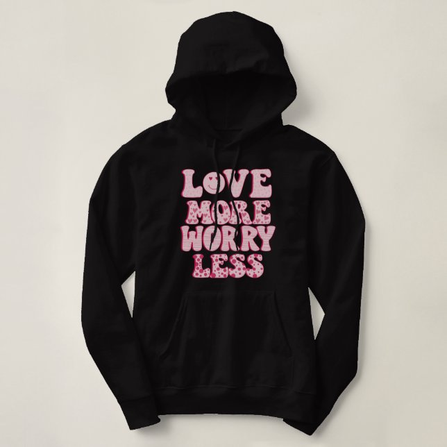 Camiseta ame mais se preocupe menos (Frente do Design)