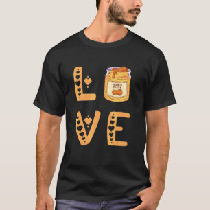 Camiseta Ame Manteiga De Amendoim Pb Comida Alta Proteica A