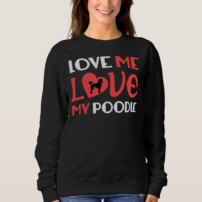 Camiseta Ame-Me, Ama O Meu Poodle (Frente)