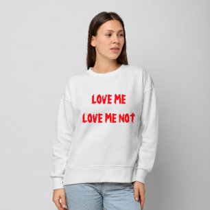 Camiseta "Ame-Me, Ame-Me Não" Dia de os namorados