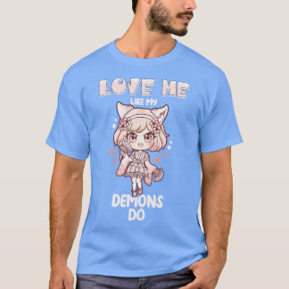 Camiseta Ame-Me Como Os Meus Demônios Fazem 7