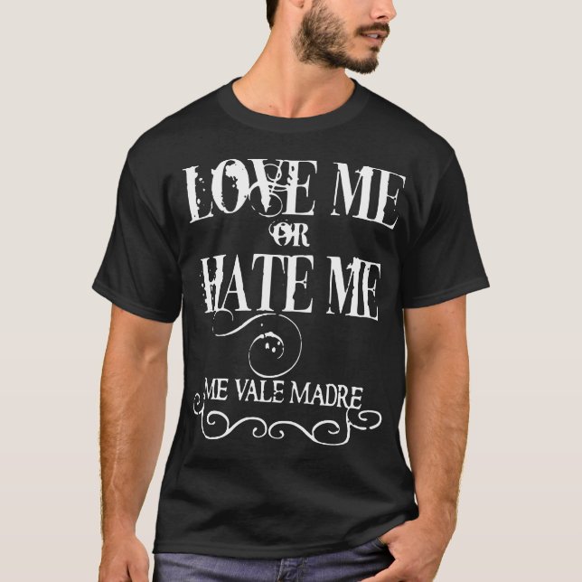 Camiseta Ame-me ou deie-me mim meme engraçado do humor de (Frente)