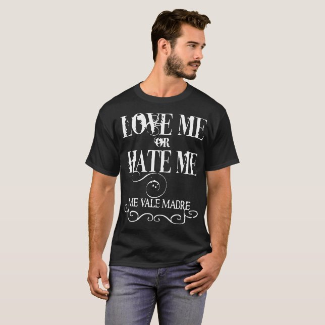 Camiseta Ame-me ou deie-me mim meme engraçado do humor de (Frente Completa)