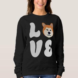 Camiseta Ame Meu Akita Inu Por Akita Inu Dog Tee
